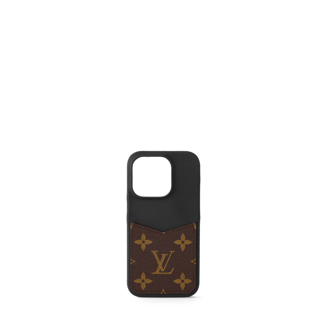 LOUIS VUITTON iPhone13pro ケース ブラック Bumper Pallas iPhone 15 Pro Monogram Canvas - Luxury Wallets and